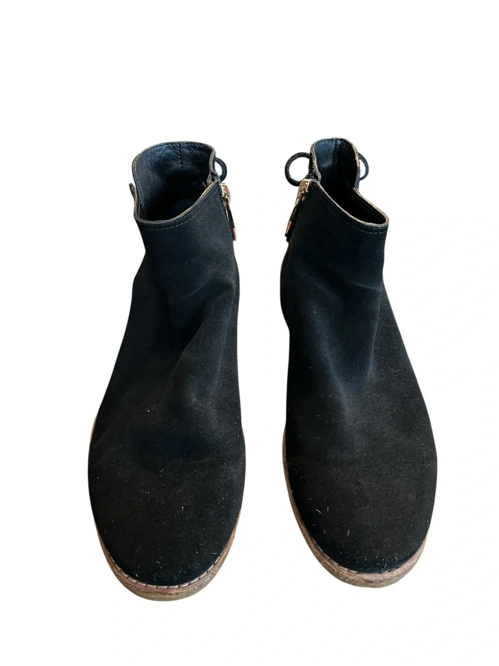 kate spade black suede